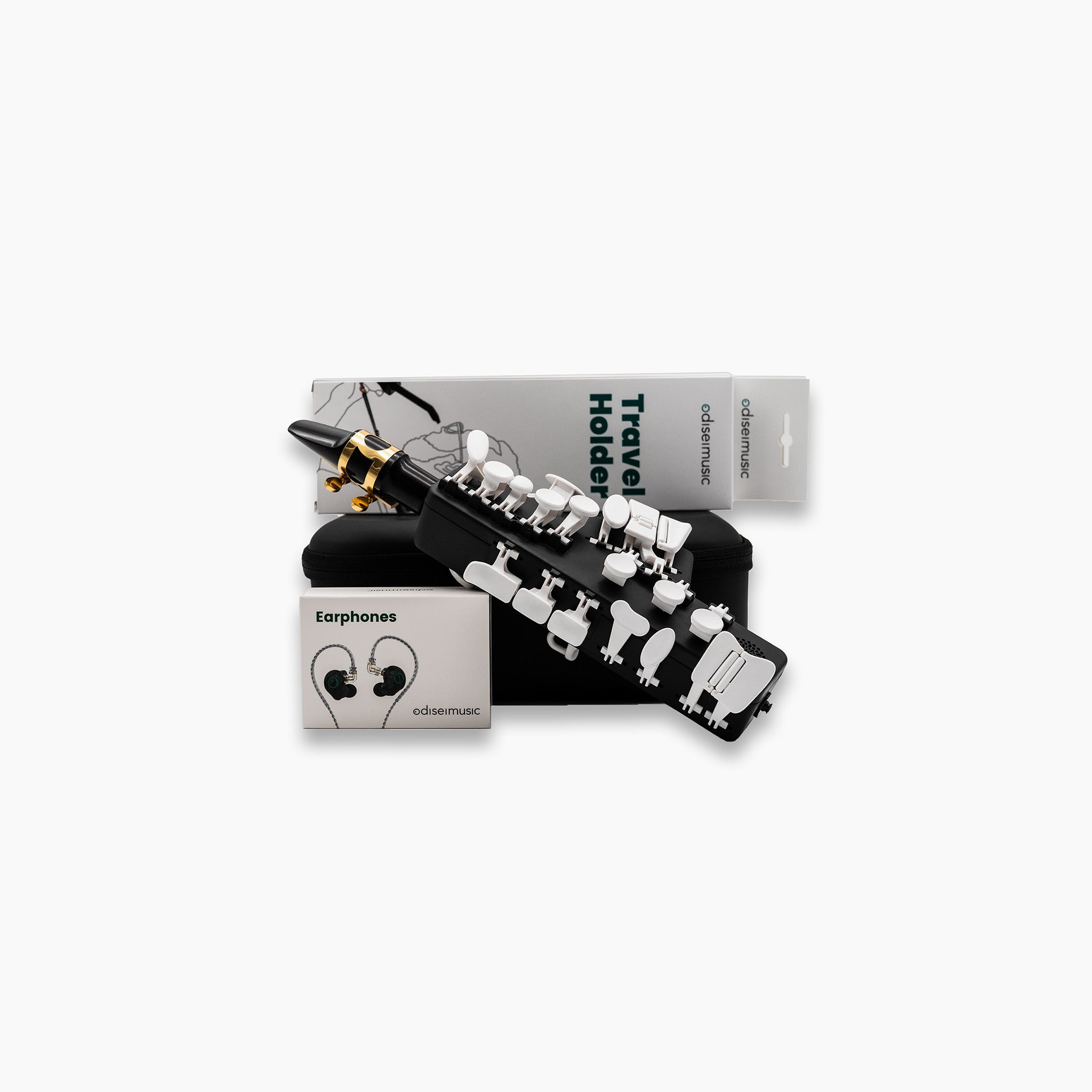 Master Bundle (Travel Sax w/ Travel Holder & Earphones)