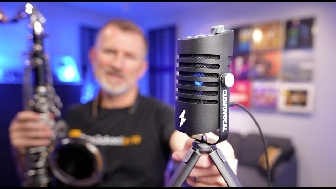 The easiest microphone for sax players?   CloudVocal FlashTrack