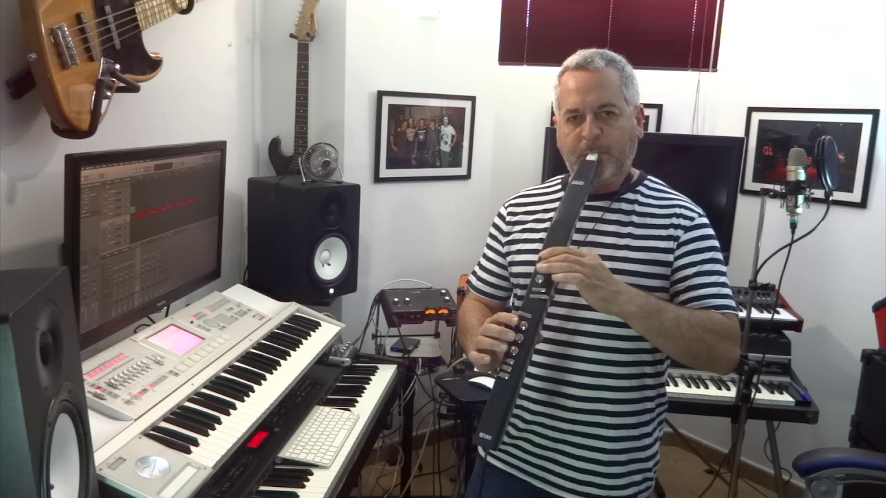 Probando el Akai EWI USB