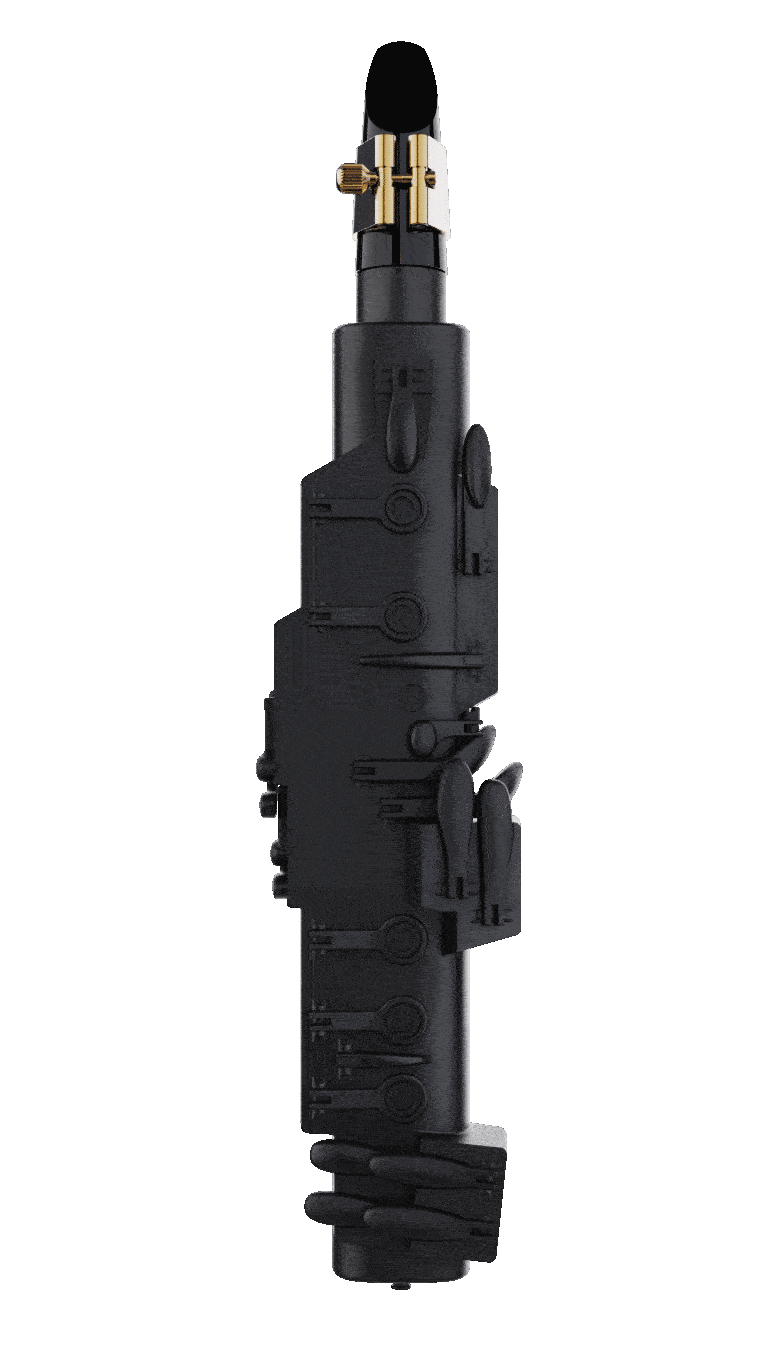 spinning travel clarinet